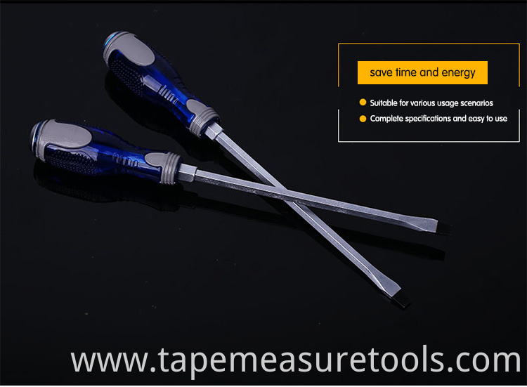 Multi-function Phillips screwdriver Chrome vanadium steel slotted magnetic screwdriver Factory direct screwdriver